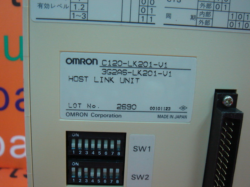 OMRON C120-LK201-V1 / 3G2AS-LK201-V1 - 裕益科技自動化設備可程式 